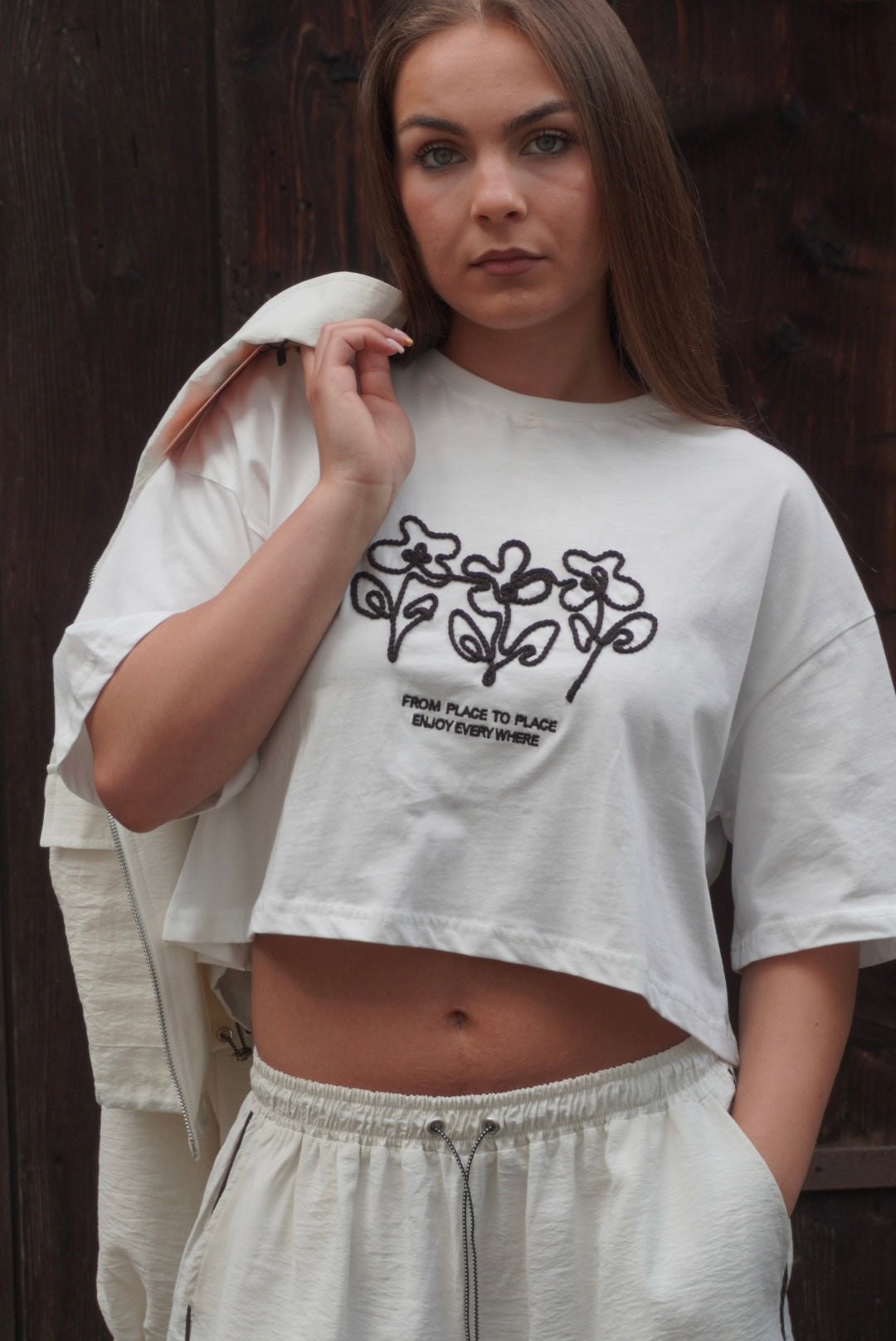 Kurzes T-Shirt