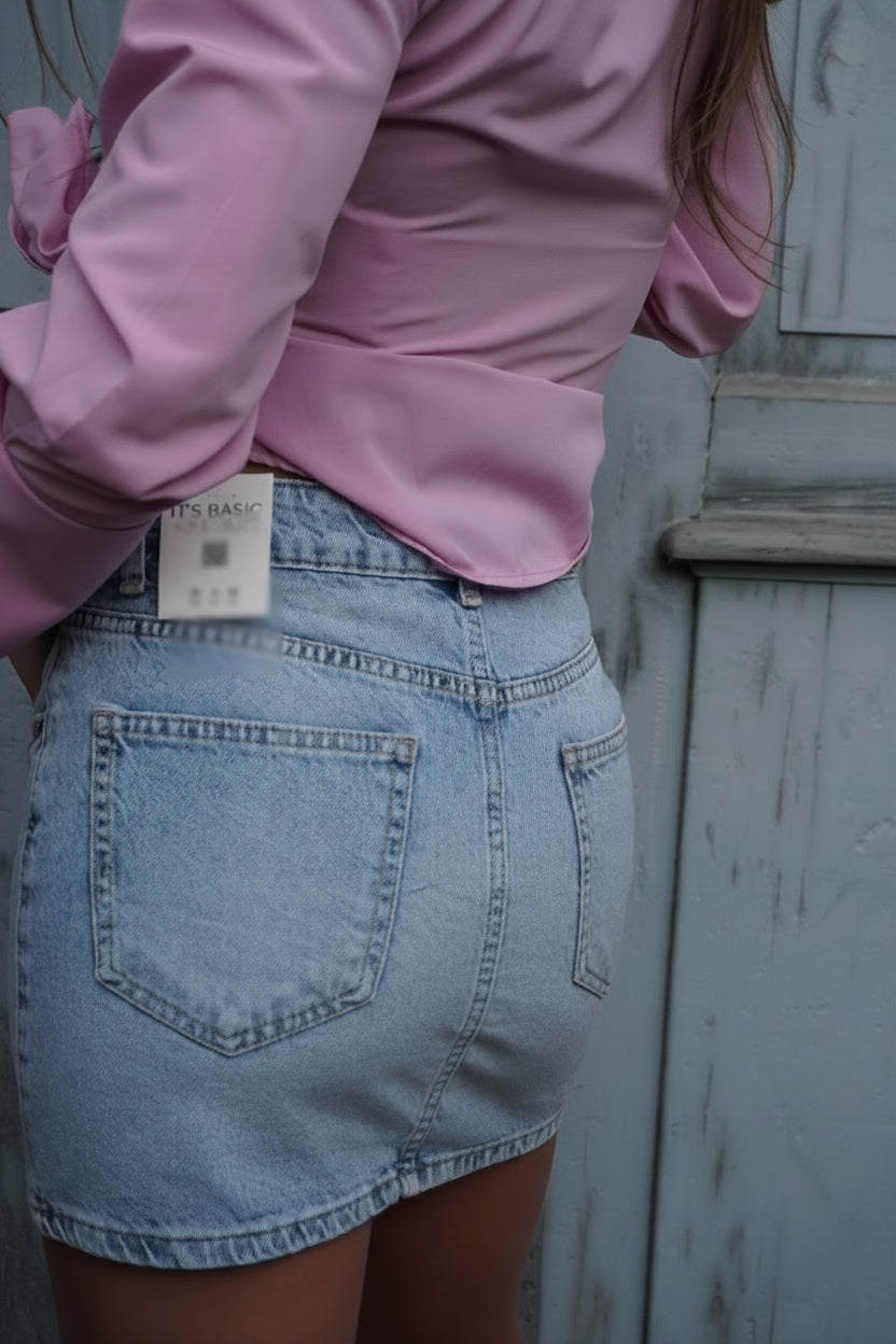 Kurzer Jeansrock