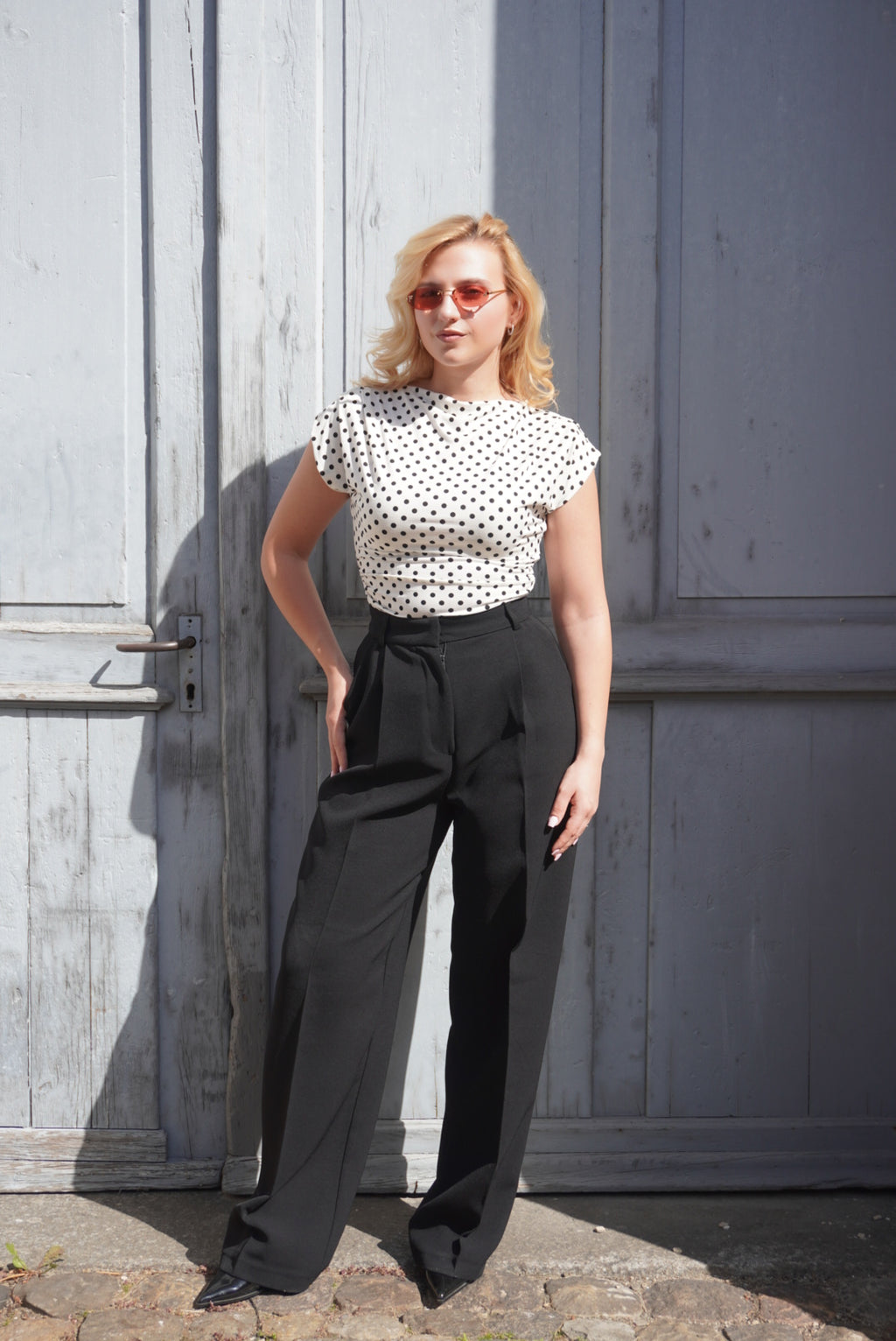 Wide-leg Hose