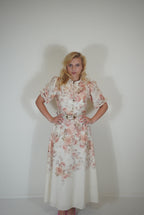 Blumiges Maxikleid