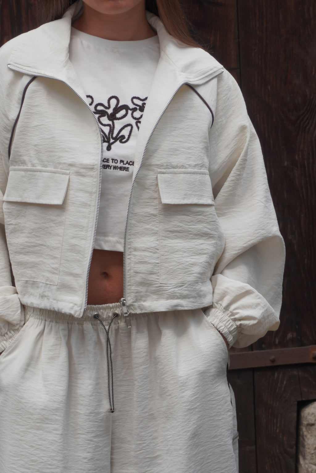 Dünne Sportjacke