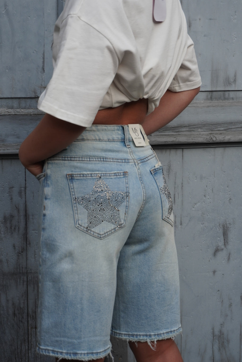 Dreiviertel-Jeans