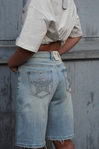 Dreiviertel-Jeans