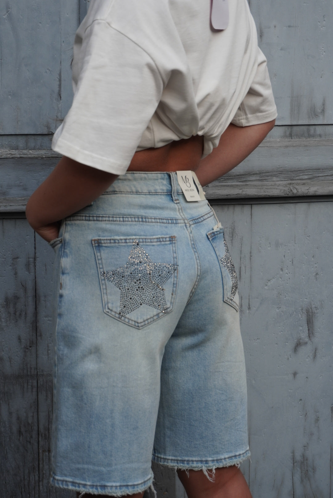 Dreiviertel-Jeans