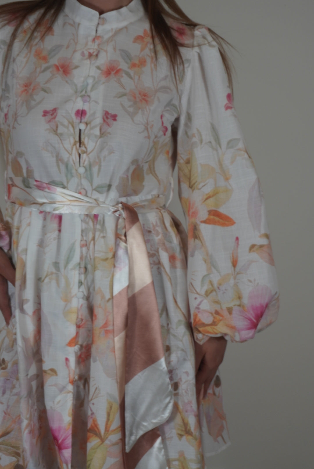 Kleid mit Blumenmuster