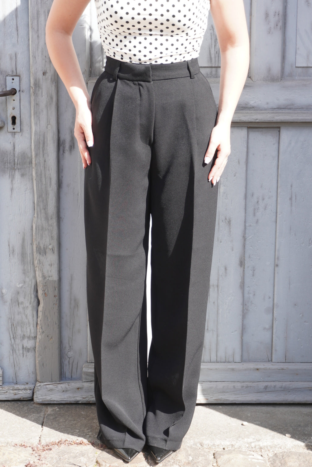 Wide-leg Hose