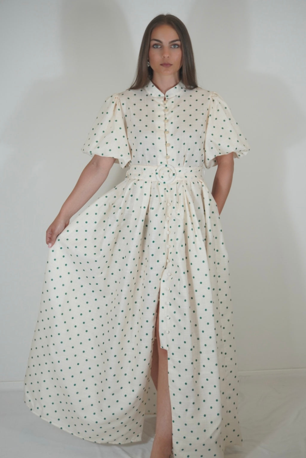 Polka-Dots-Kleid