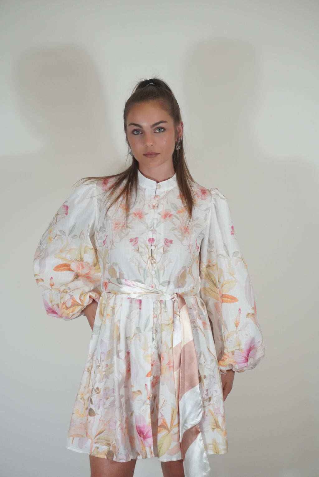 Kleid mit Blumenmuster