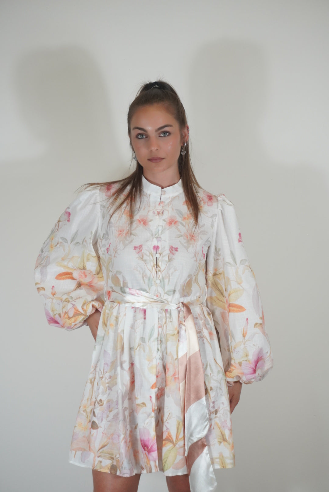 Kleid mit Blumenmuster