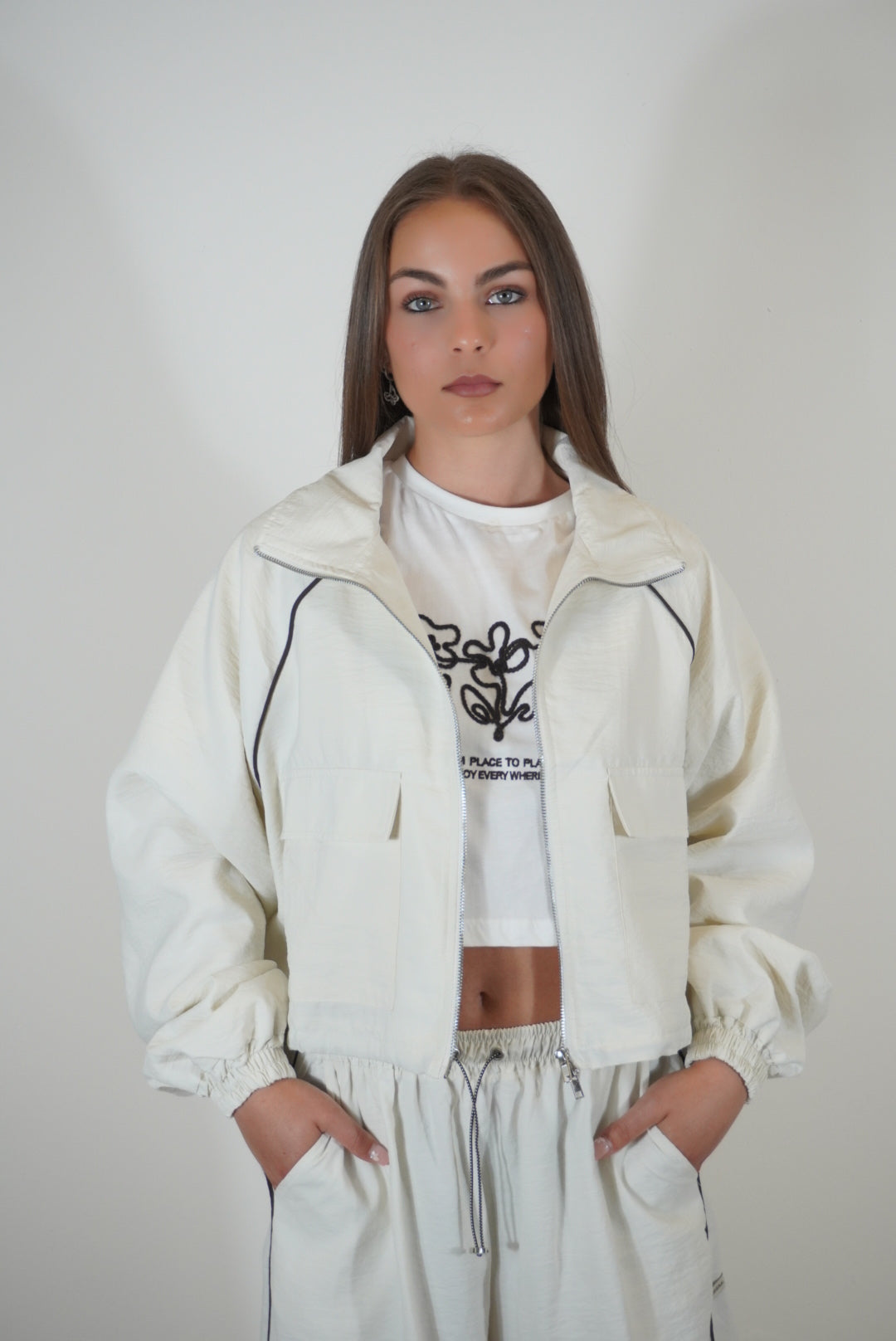 Dünne Sportjacke