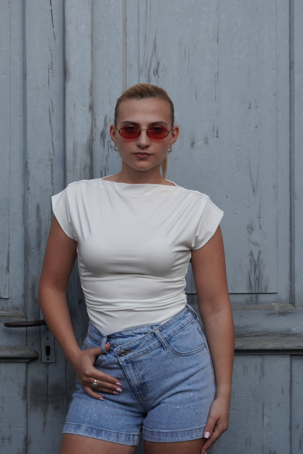 Jeans-Shorts