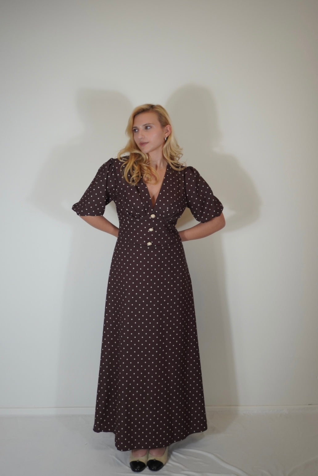 Polka-Dots-Kleid